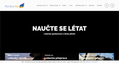 Desktop Screenshot of pondusair.cz